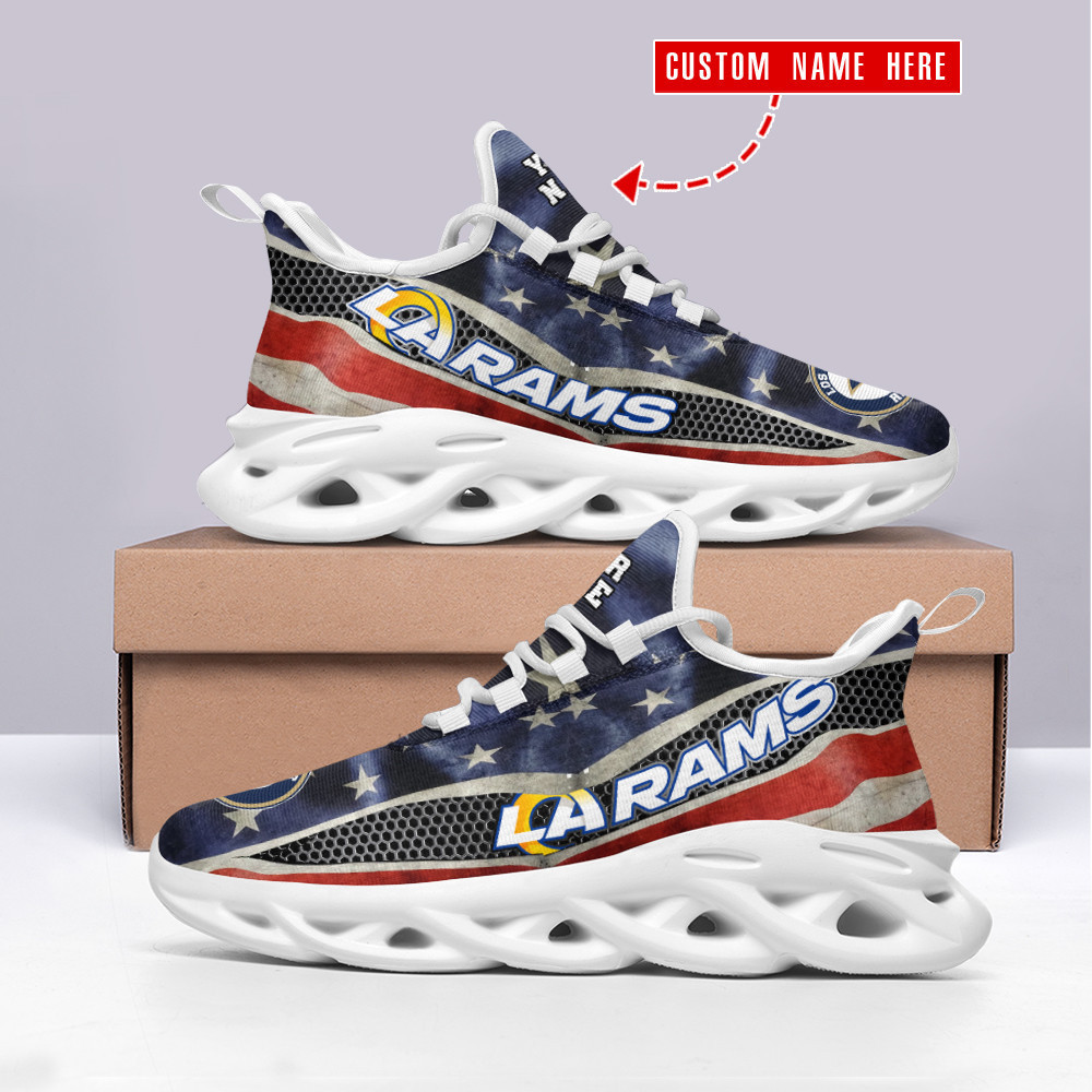 Los Angeles Rams NFL Max Soul Shoes Sneakers For Men And Women neasalamis.com