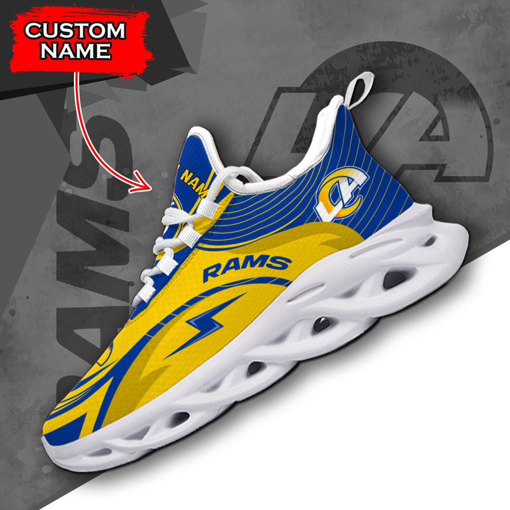 Los Angeles Rams NFL Max Soul Shoes Sneakers For Men And Women neasalamis.com