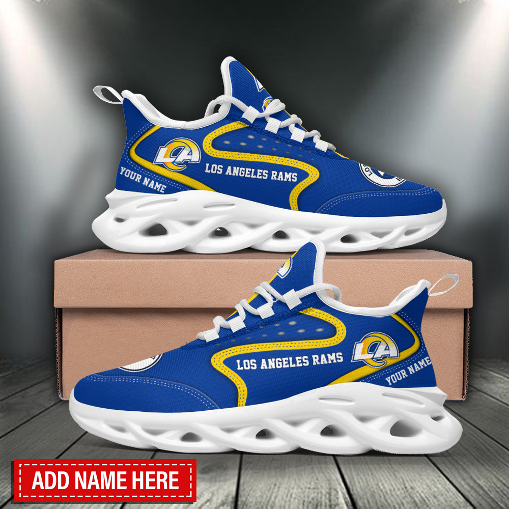 Los Angeles Rams NFL Max Soul Shoes Sneakers For Men And Women neasalamis.com