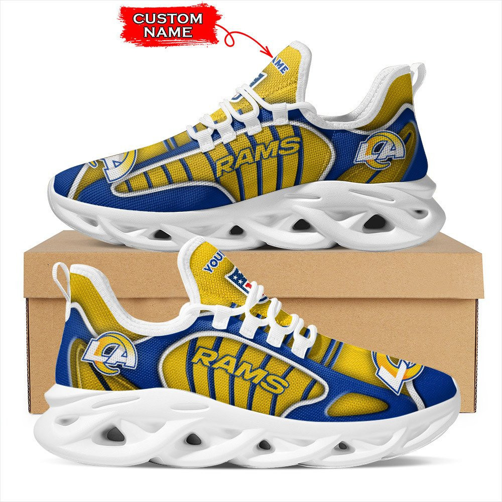 Los Angeles Rams NFL Max Soul Shoes Sneakers For Men And Women neasalamis.com