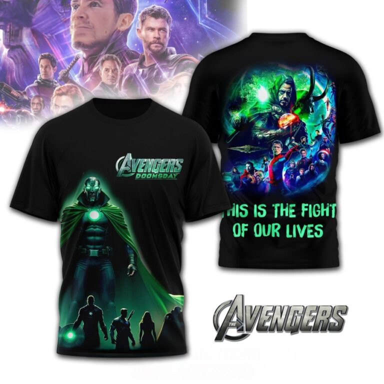 Marvel Avengers Doomsday 3D T-Shirt For Gamers Neasalamis.com