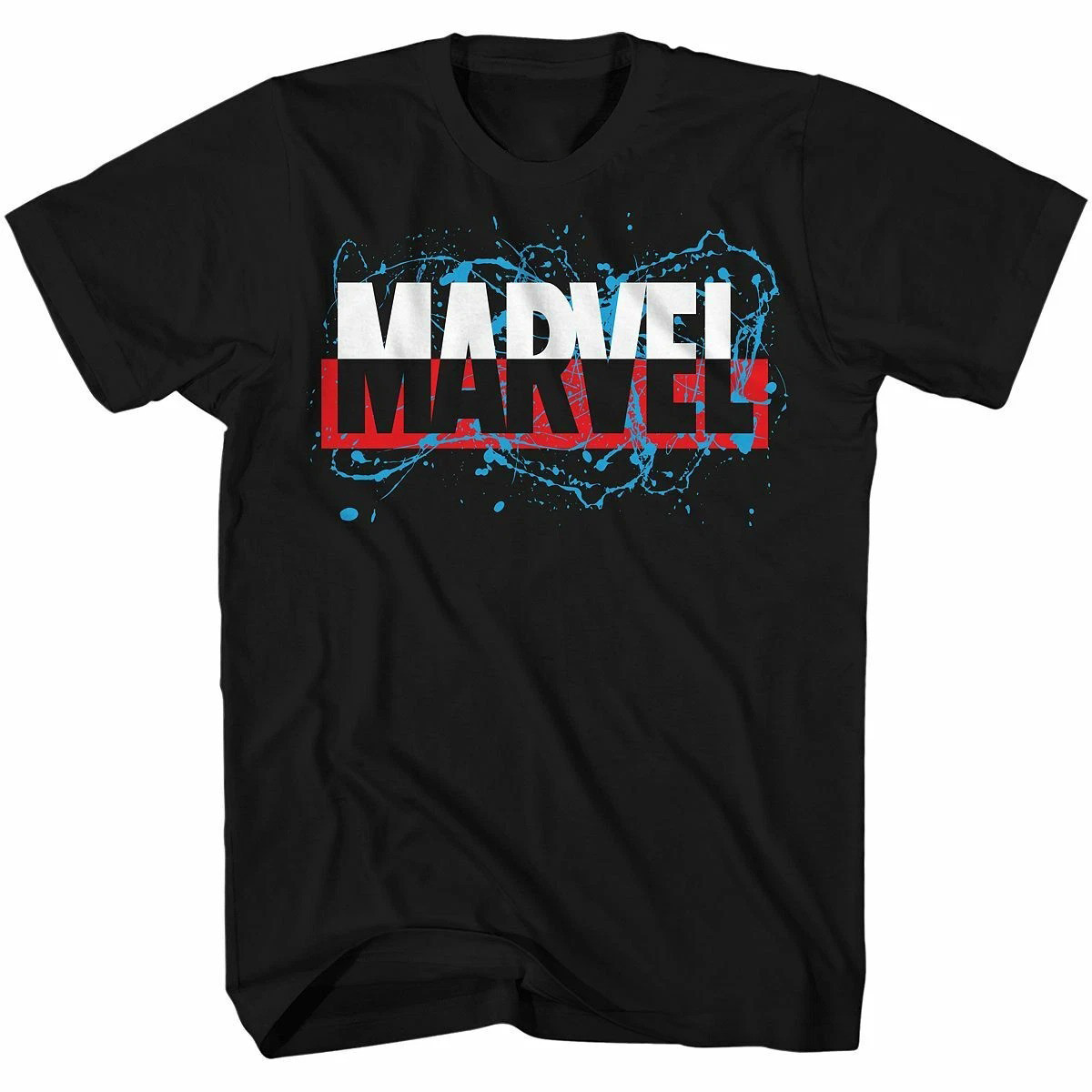 Marvel Comics Splatter T-Shirt Gift For Marvel Fans Neasalamis.com