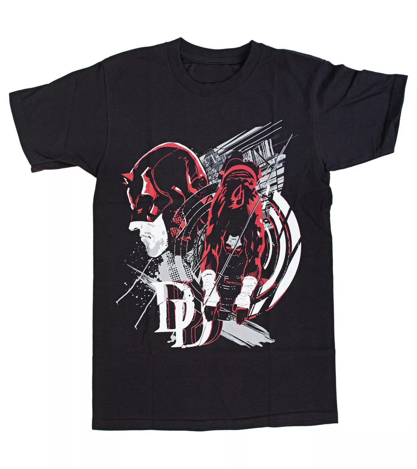 Marvel Daredevil Dual Trash Graphic T-Shirt Gift For Daredevil Fans Neasalamis.com