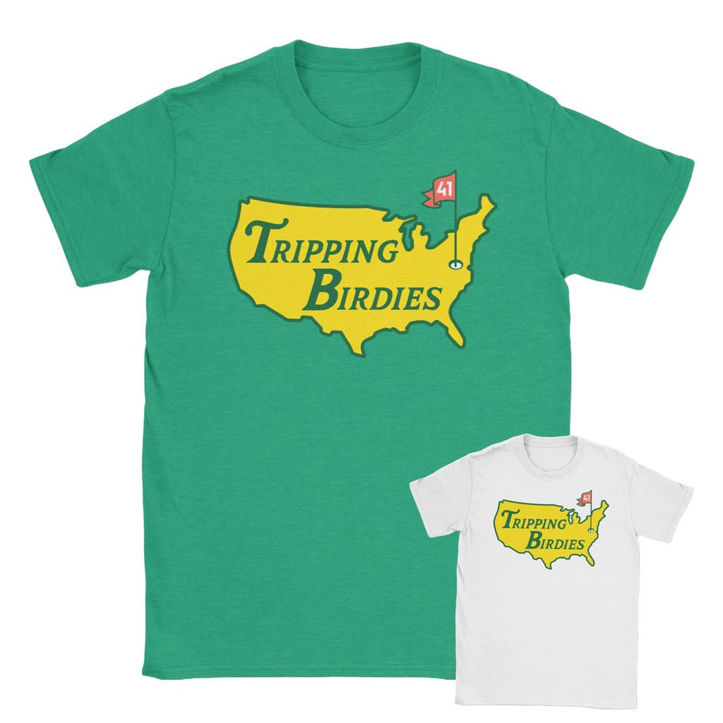 Masters 20205 Merch Tripping Birdies T-Shirt Golf Masters Tournament 2025 Fan Merch Neasalamis.com