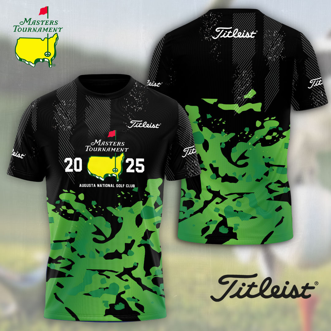 Masters Tournament 3D T-Shirt Golf Present Ideas Neasalamis.com