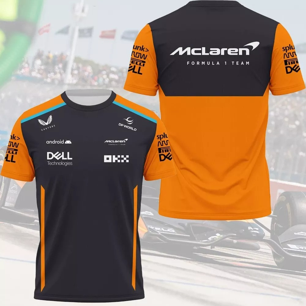 McLaren F1 Formula Racing Unisex T-Shirt Gift For Racing Fans Neasalamis.com
