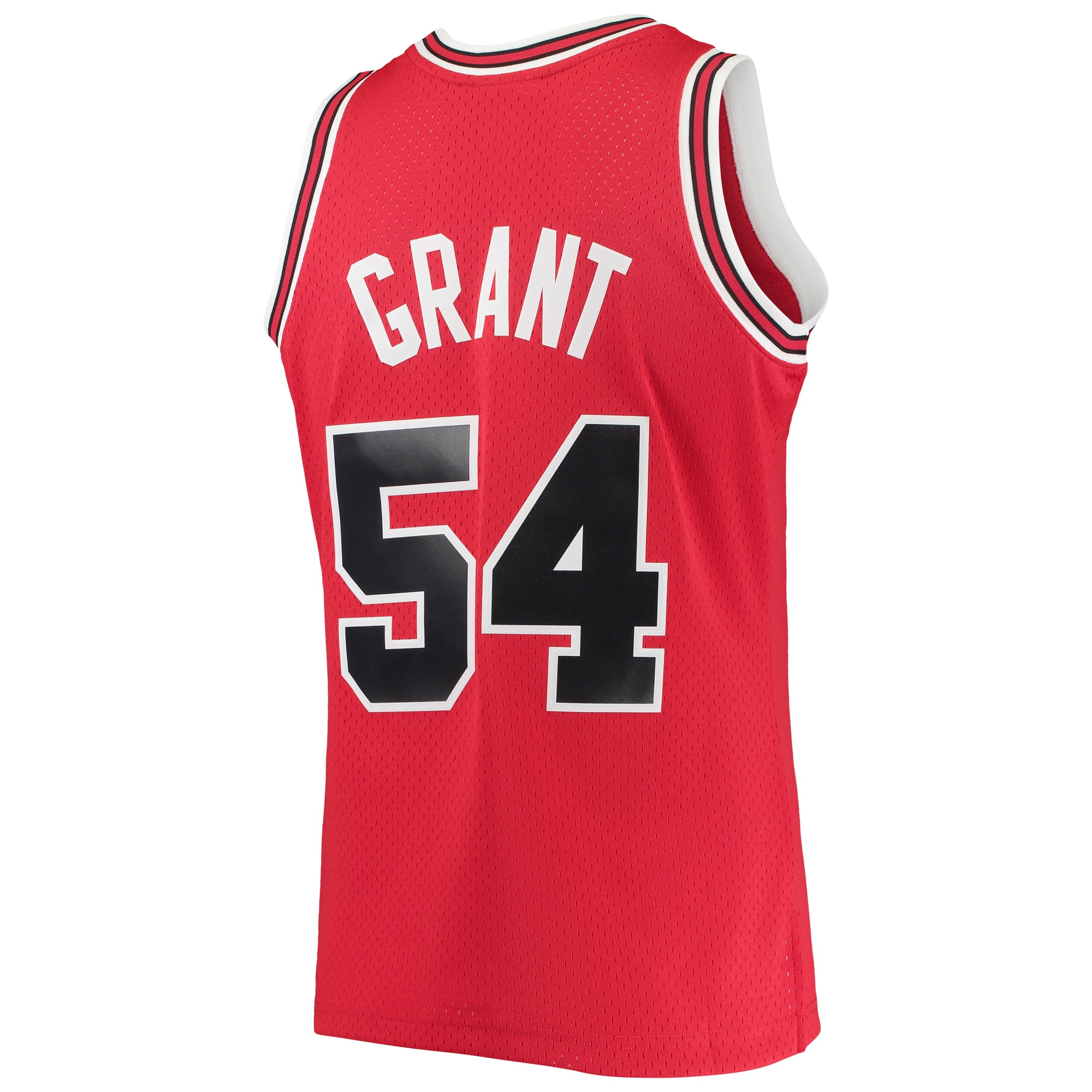 Men's Mitchell & Ness Horace Grant Red Chicago Bulls 1990/91 Throwback Dark Swingman Jersey Neasalamis - Image 3