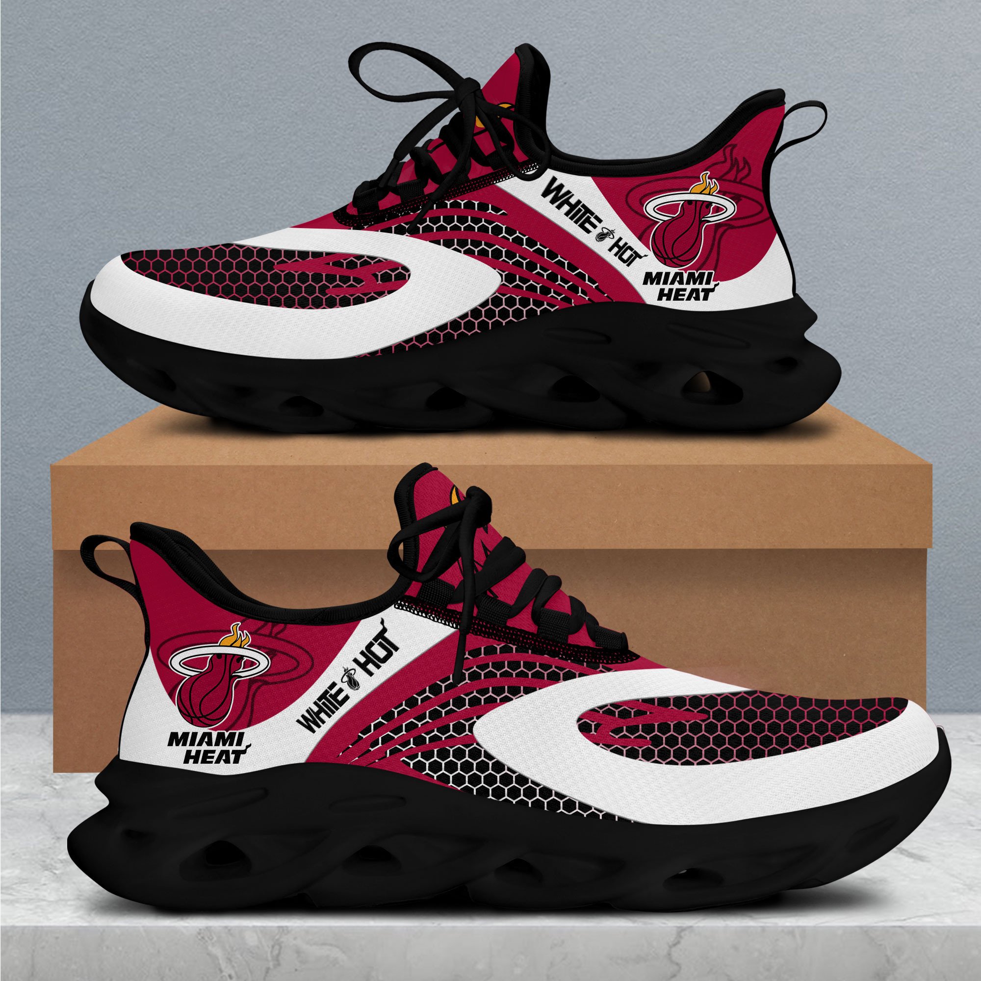 Miami Heat Max Soul Shoes Sneakers For Men And Women neasalamis.com