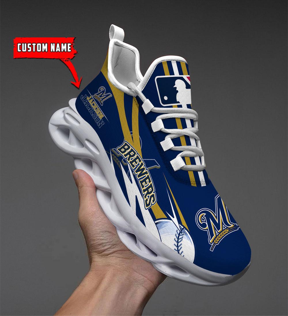 Milwaukee Brewers Max Soul Shoes Sneakers For Men And Women neasalamis.com