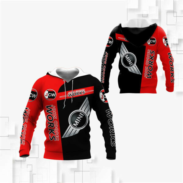 Mini John Cooper Works Shirt Fan Gift 690 Stylist Unisex 3d Hoodie Zip Hoodie Neasalamis