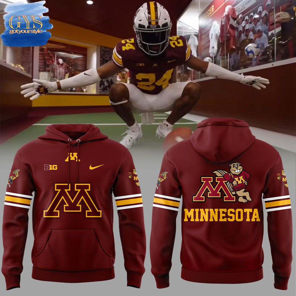 Minnesota Golden Gophers Big 10 Hoodie Neasalamis
