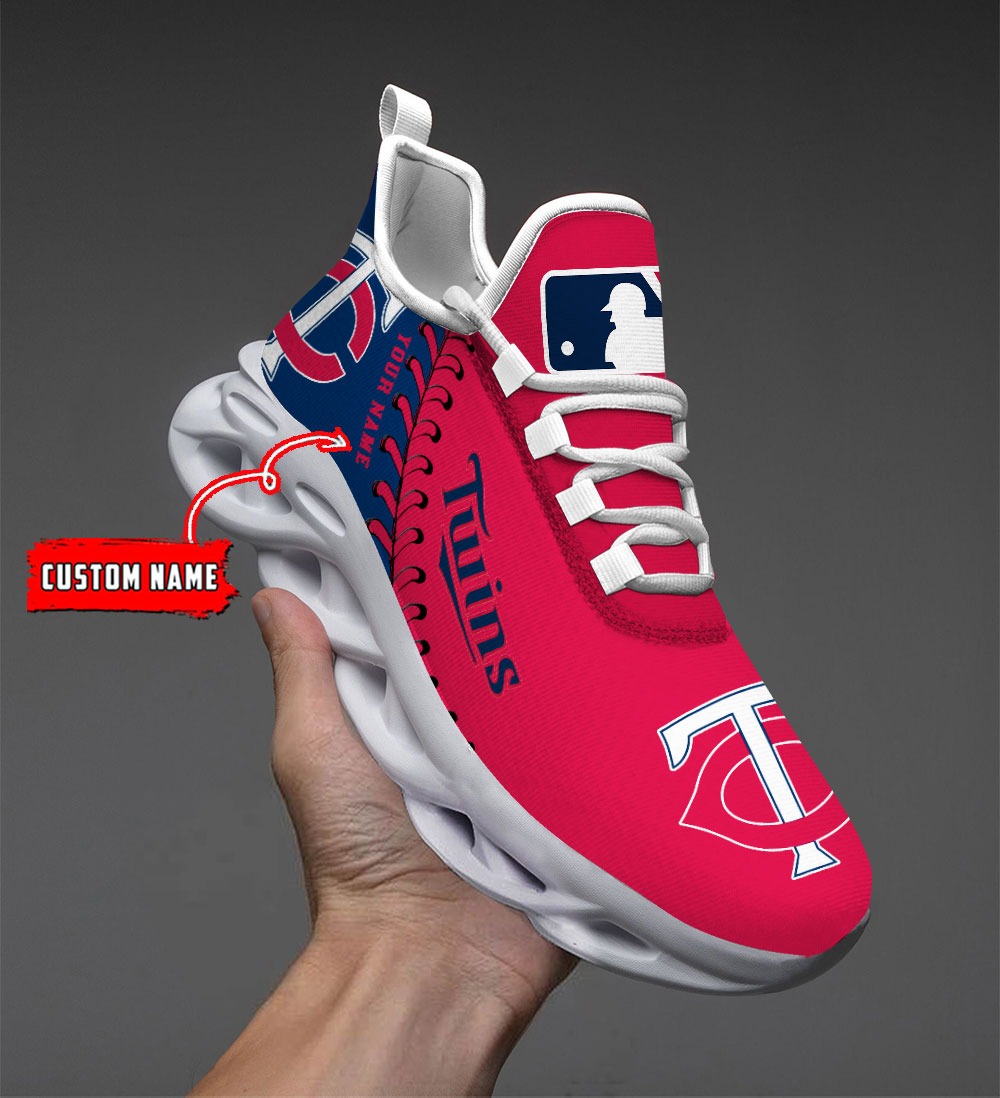Minnesota Twins MLB Max Soul Shoes Sneakers For Men And Women neasalamis.com
