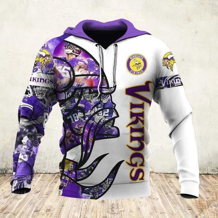 Minnesota Viking Players Hoodie Neasalamis