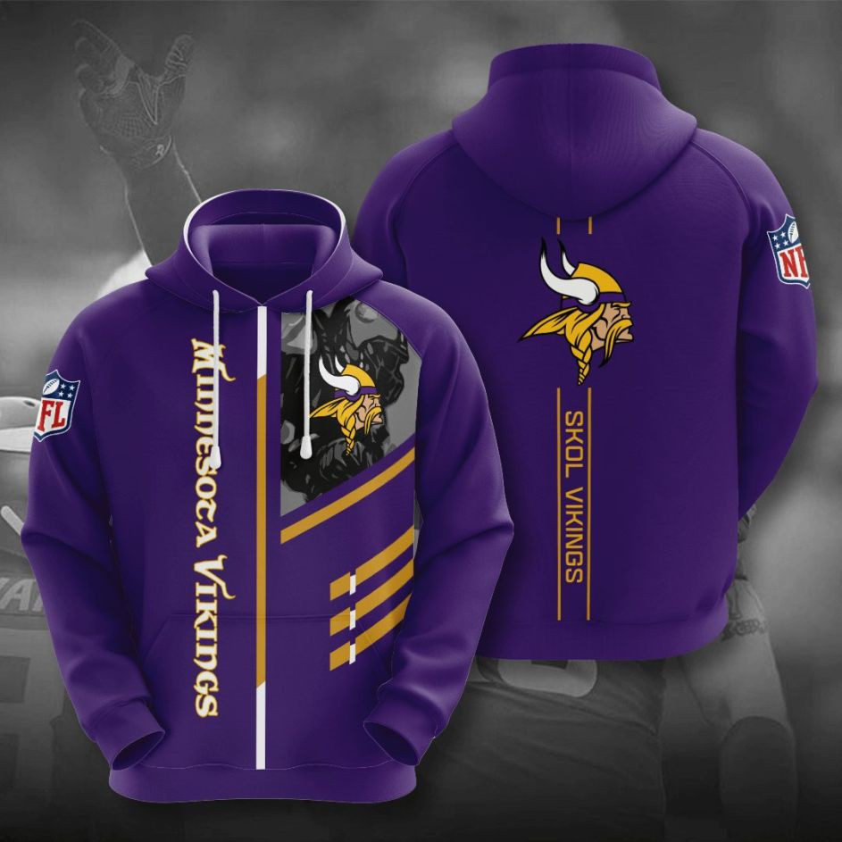 Minnesota Vikings Football Hoodie Zip Hoodie Neasalamis