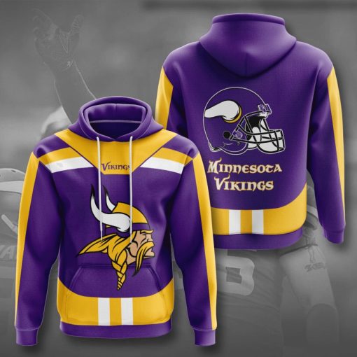 Minnesota Vikings Logo V3 NFL Football Team Hoodie Neasalamis