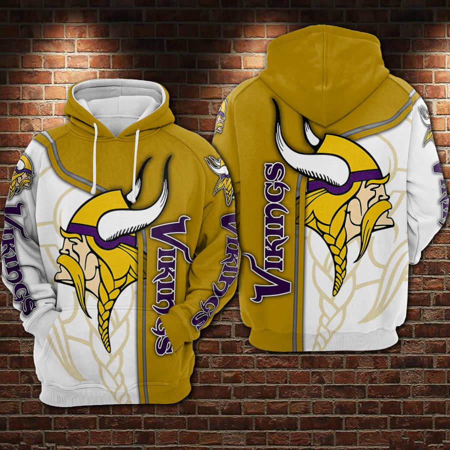 Minnesota Vikings Logo V5 NFL Football Team Hoodie Neasalamis