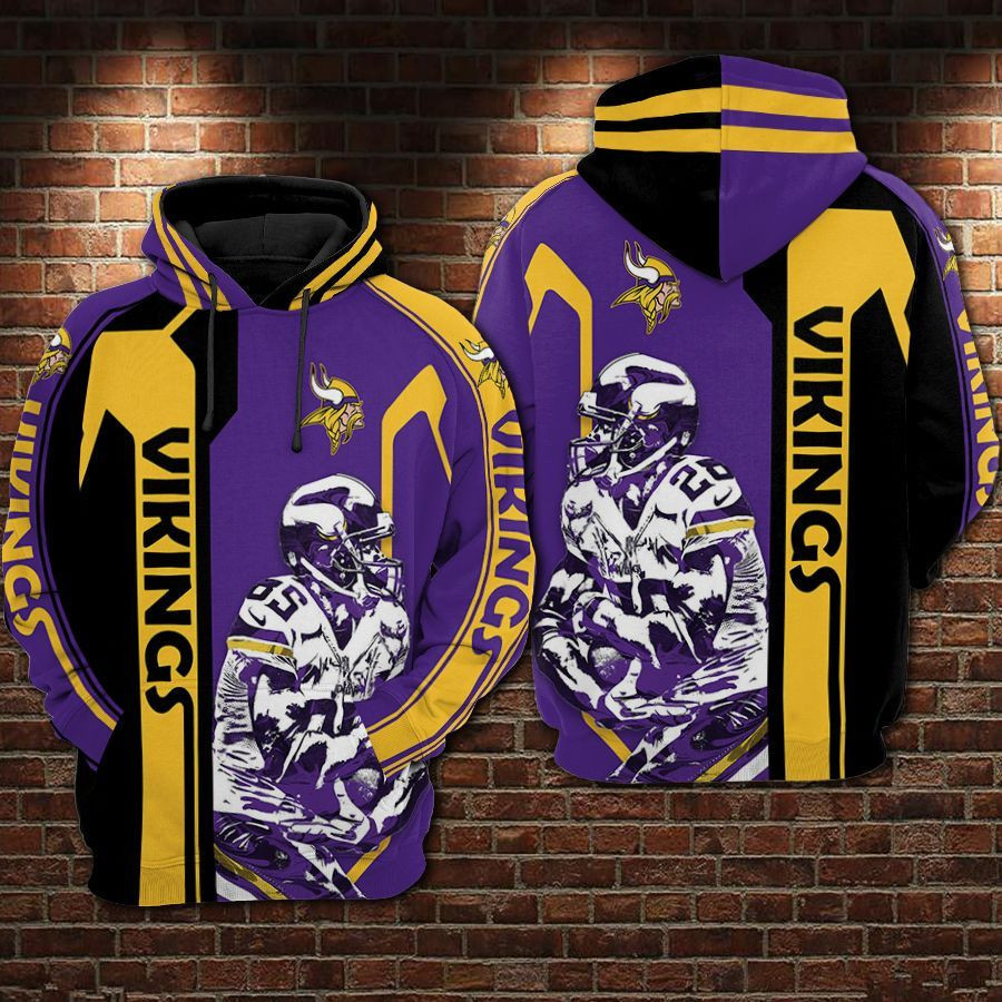 Minnesota Vikings Nfl Football Trae Waynes Hoodie Neasalamis