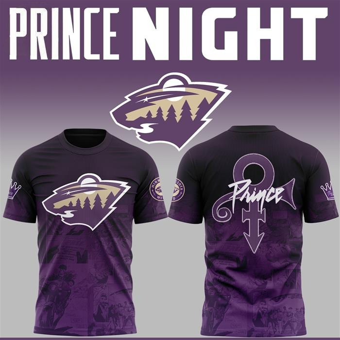 Minnesota Wild Prince Night T-Shirt Best Gifts For Hockey Fans Neasalamis.com