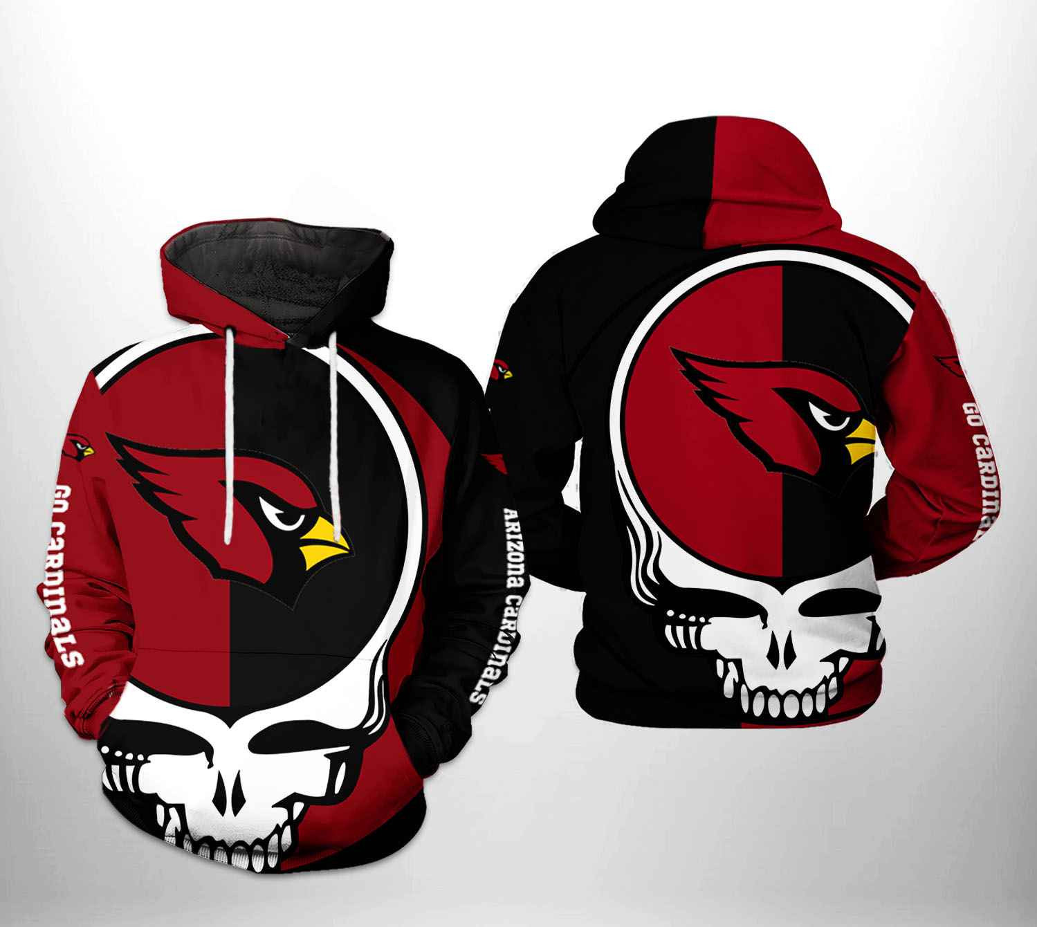 NFL Arizona Cardinals NFL Grateful Dead Hoodie Neasalamis