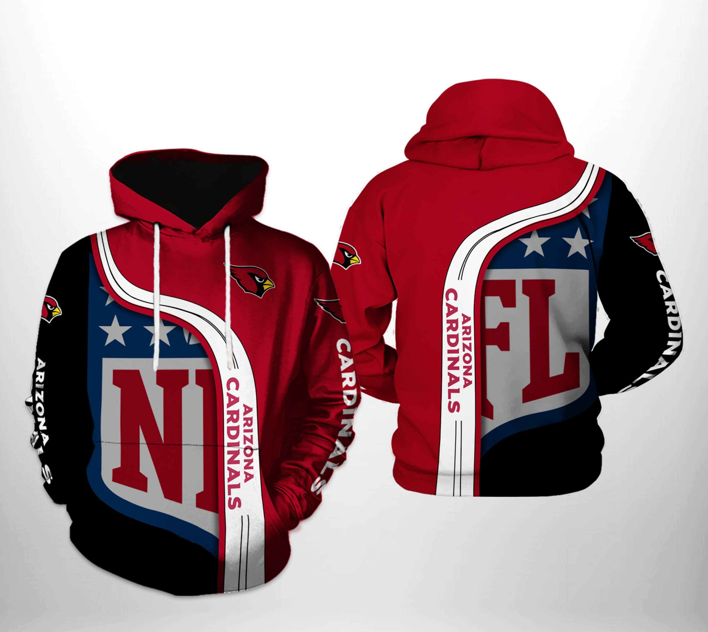NFL Arizona Cardinals NFL Team Hoodie Neasalamis