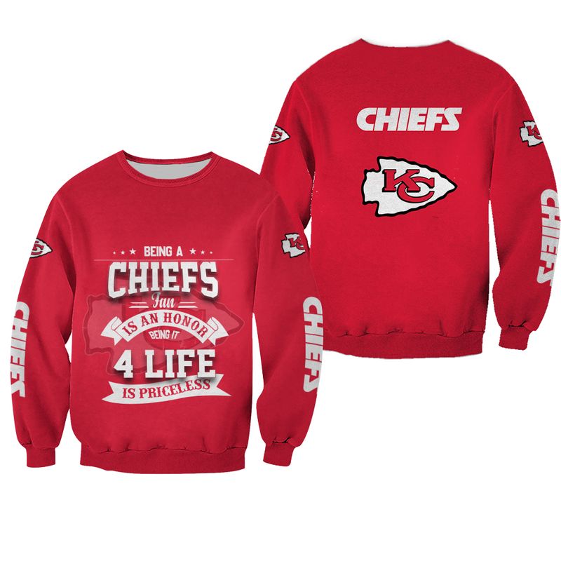 NFL Being A Chiefs Fan Is An Honor Hoodie Neasalamis