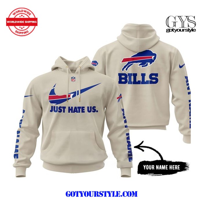 NFL Buffalo Bills Just Hate Us Limited Edition Hoodie Neasalamis