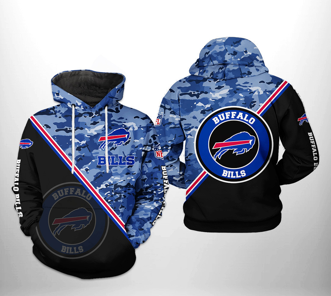 NFL Buffalo Bills NFL Camo Team Hoodie Neasalamis