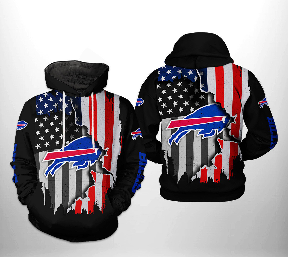 NFL Buffalo Bills NFL US Flag Team Hoodie Neasalamis