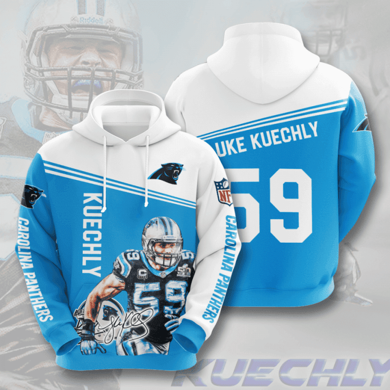 NFL Carolina Panthers Kuechly 59 Hoodie Neasalamis
