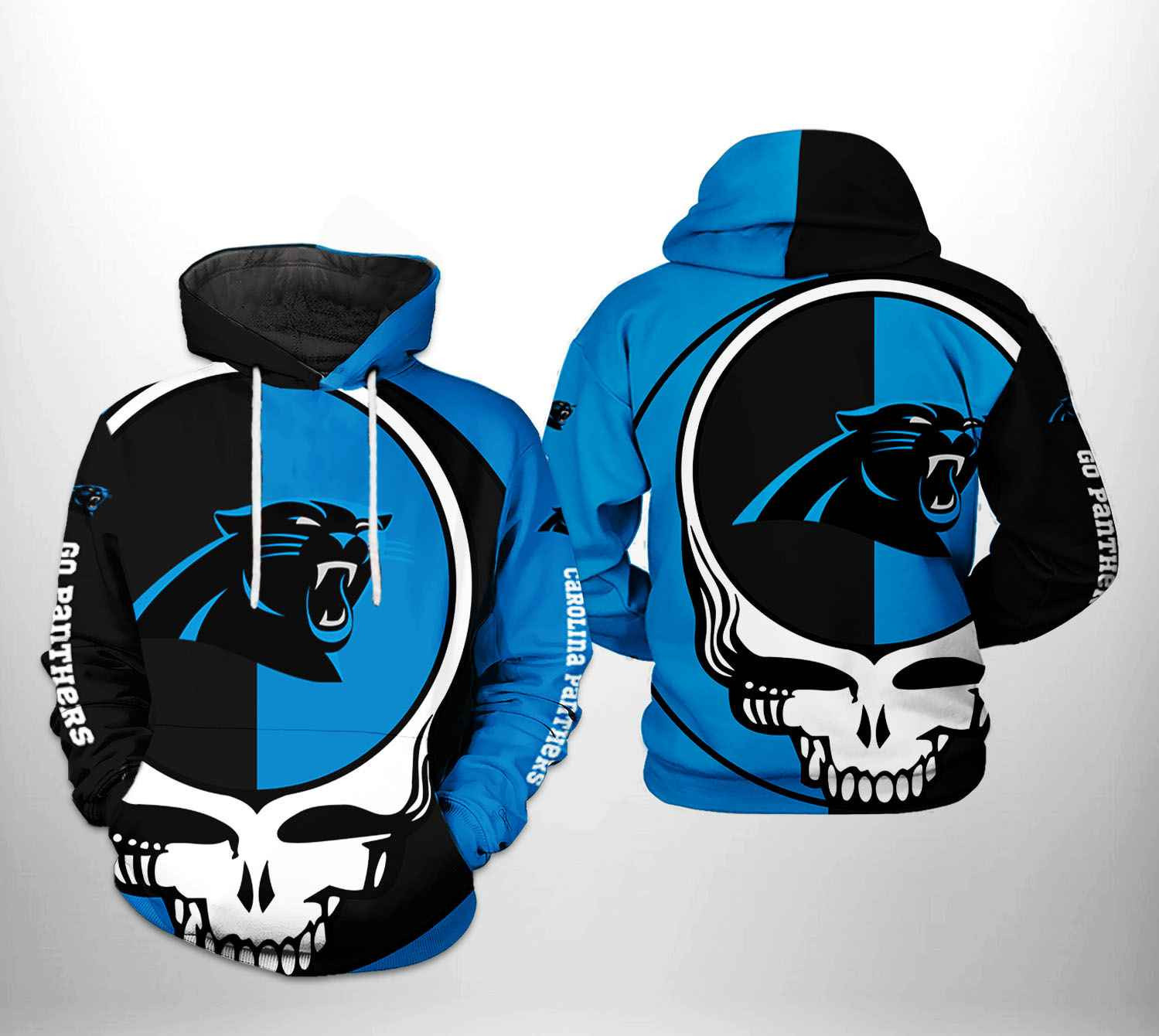 NFL Carolina Panthers NFL Grateful Dead Hoodie Neasalamis