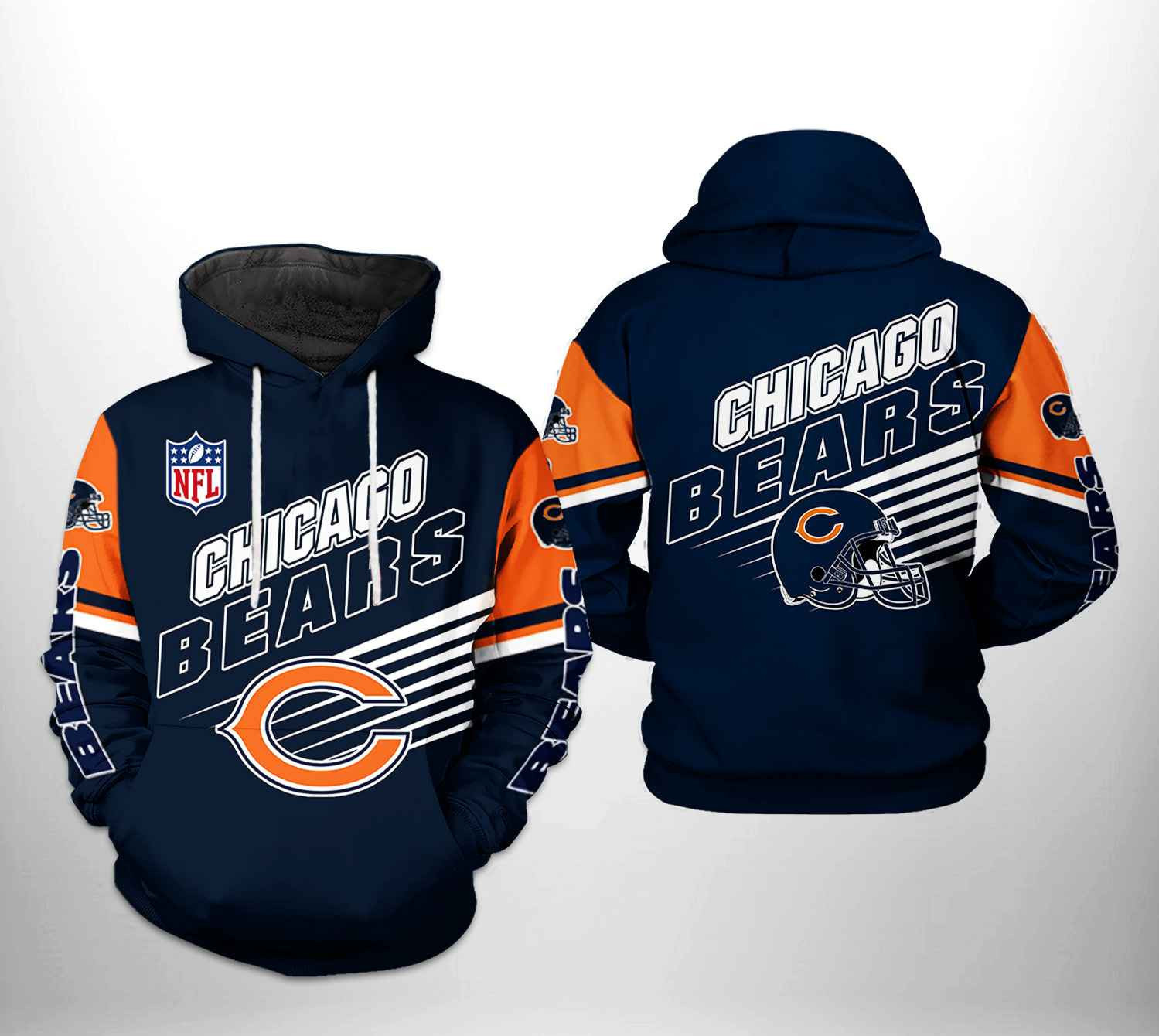 NFL Chicago Bears NFL Team Hoodie Neasalamis