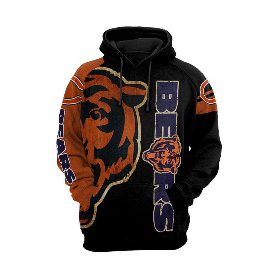 NFL Chicago Bears Nfl Football Tiger Hoodie Neasalamis