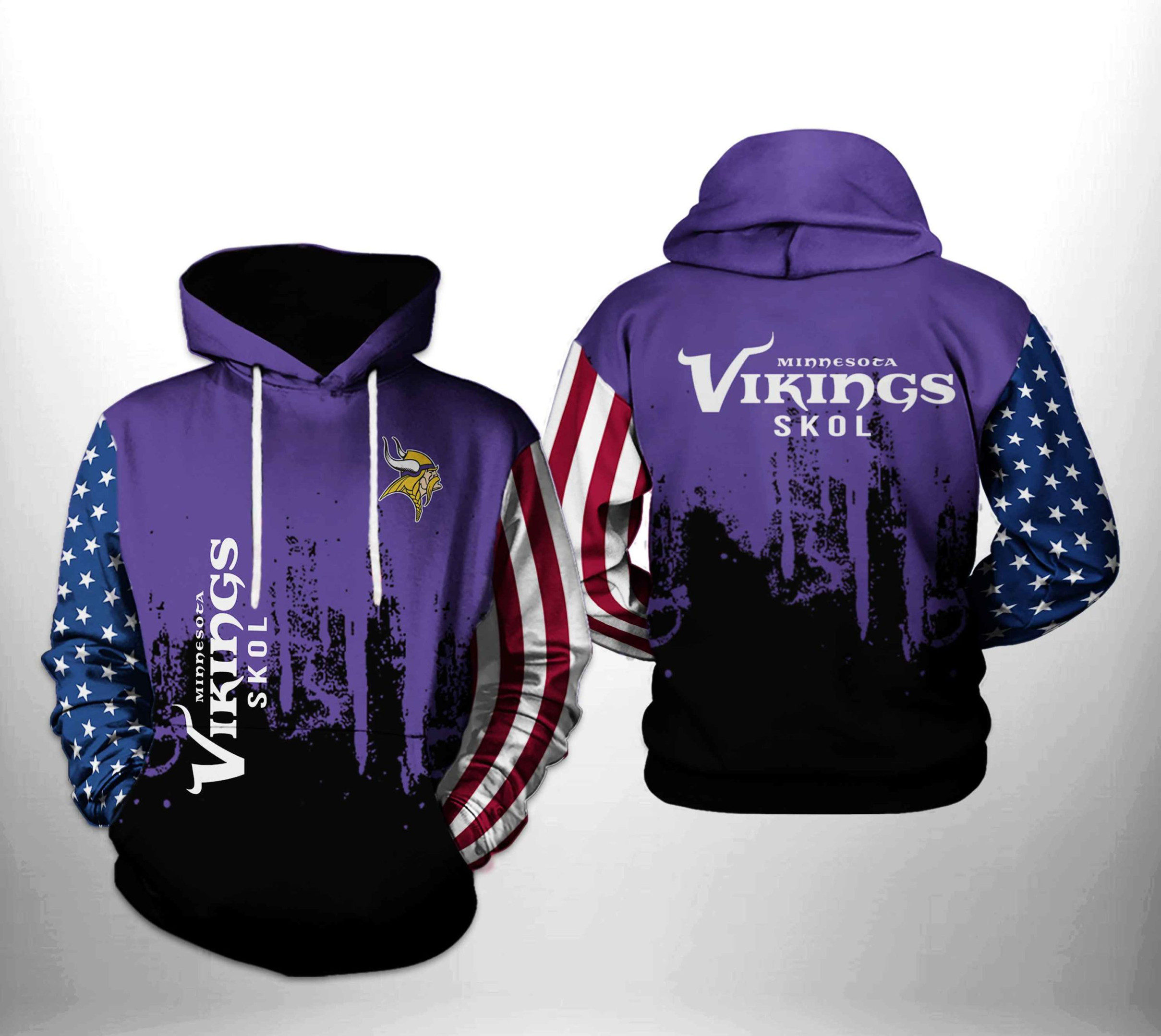 NFL Minnesota Vikings NFL Team US Hoodie Neasalamis