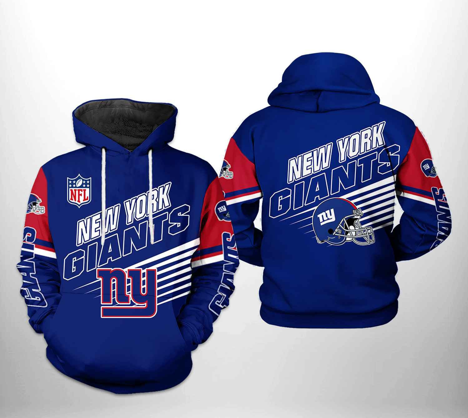 NFL New York Giants NFL Team Hoodie Neasalamis