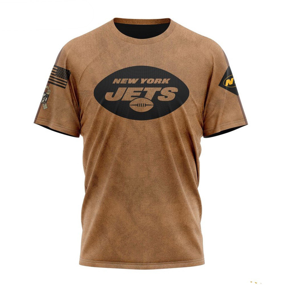 NFL New York Jets Salute To Service For Veterans Day T-Shirt Football Gifts Neasalamis.com