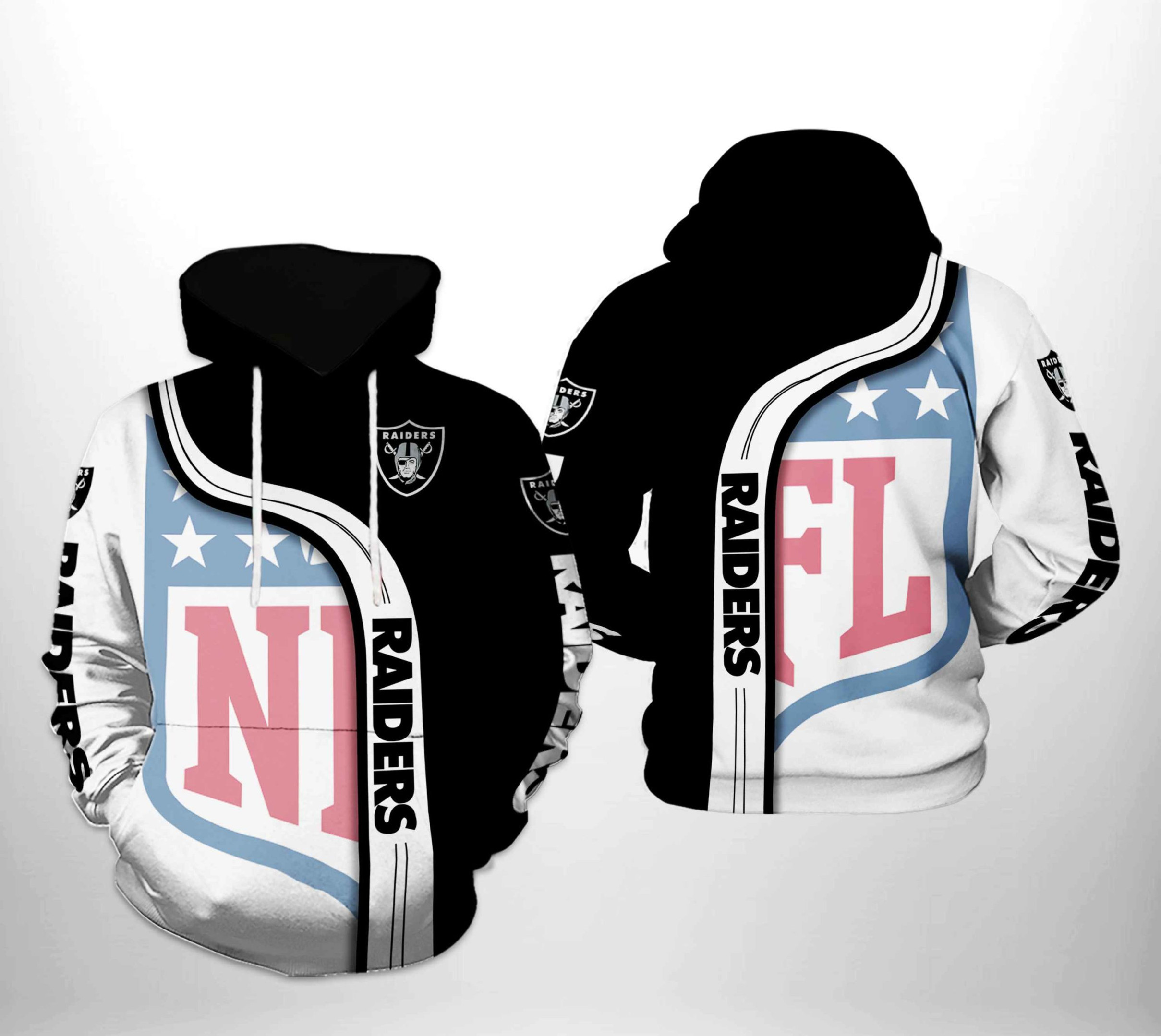 NFL Oakland Raiders NFL Team Hoodie Neasalamis