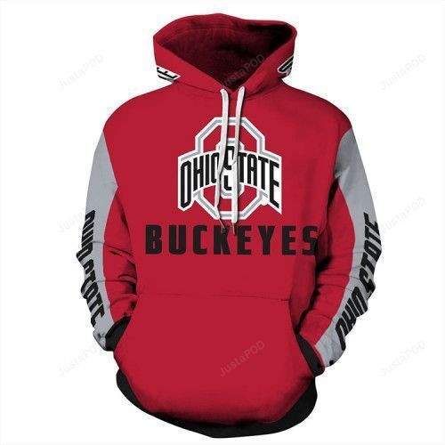 NFL Ohio State Buckeyes Nfl Football Red Hoodie Neasalamis