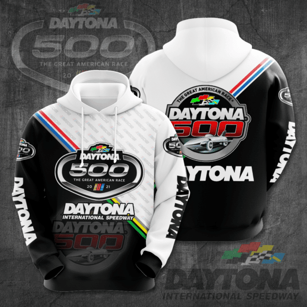 Nascar Daytonia 500 Racing Hoodie 1141 Neasalamis