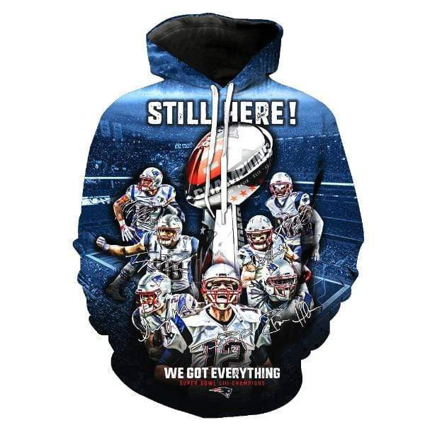 New England Patriots Hoodie Neasalamis