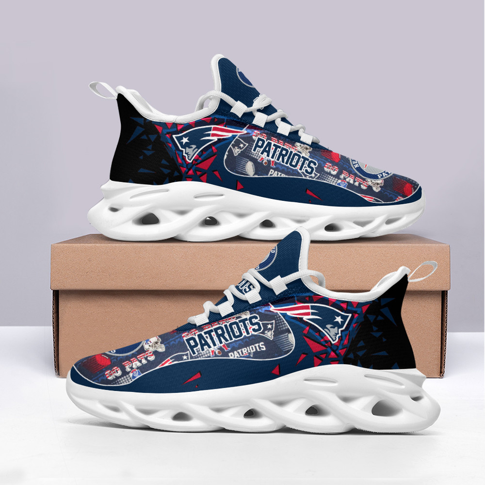 New England Patriots NFL Max Soul Shoes Sneakers For Men And Women neasalamis.com