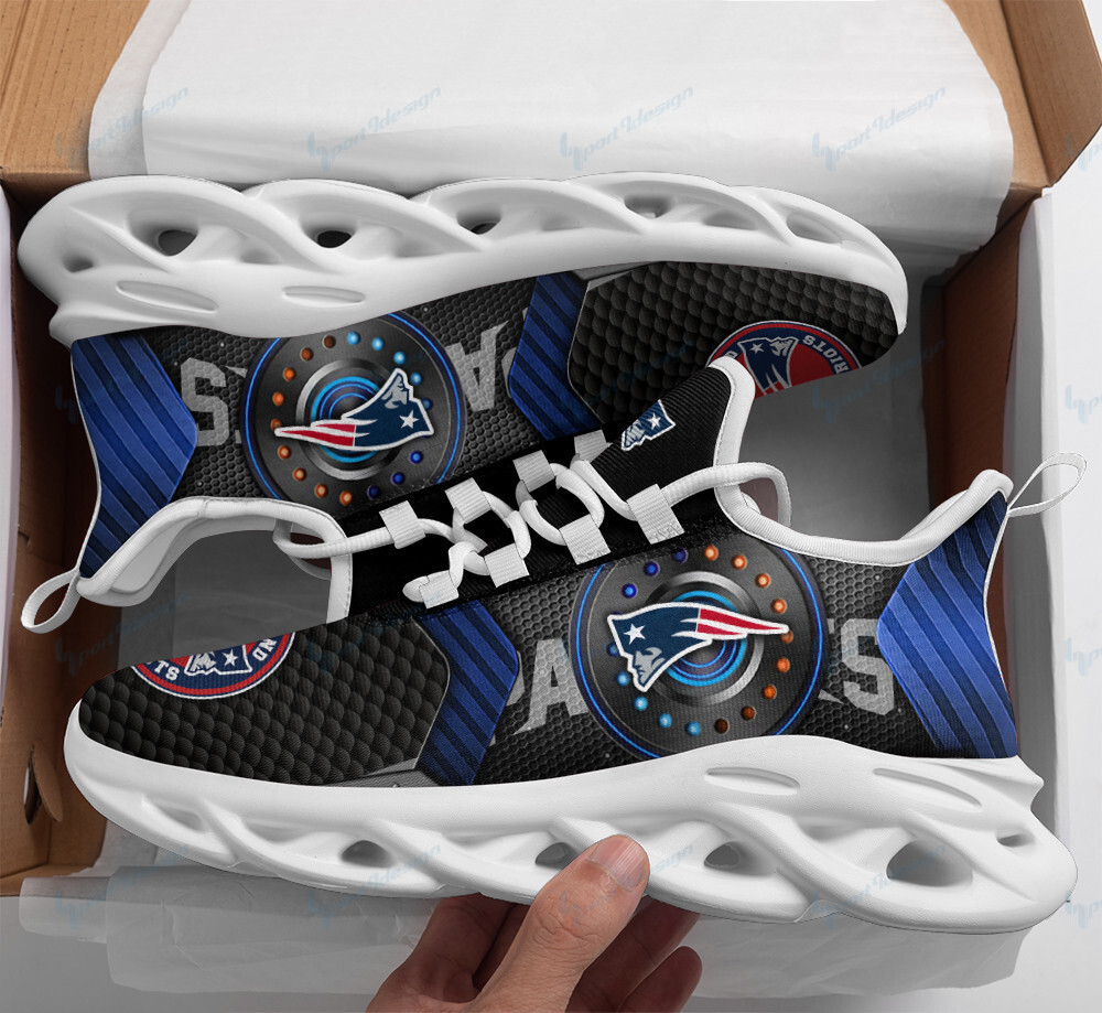 New England Patriots NFL Max Soul Shoes Sneakers For Men And Women neasalamis.com