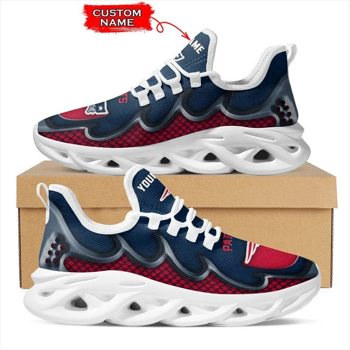 New England Patriots NFL Max Soul Shoes Sneakers For Men And Women neasalamis.com