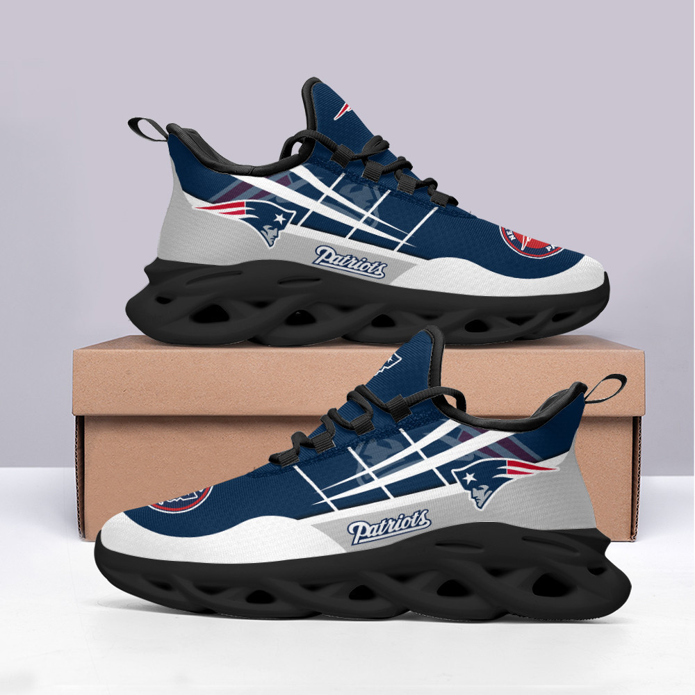 New England Patriots NFL Max Soul Shoes Sneakers For Men And Women neasalamis.com