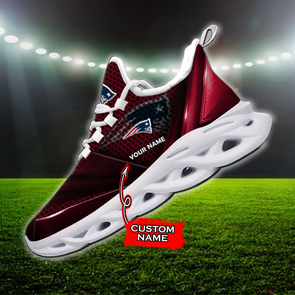 New England Patriots NFL Max Soul Shoes Sneakers For Men And Women neasalamis.com