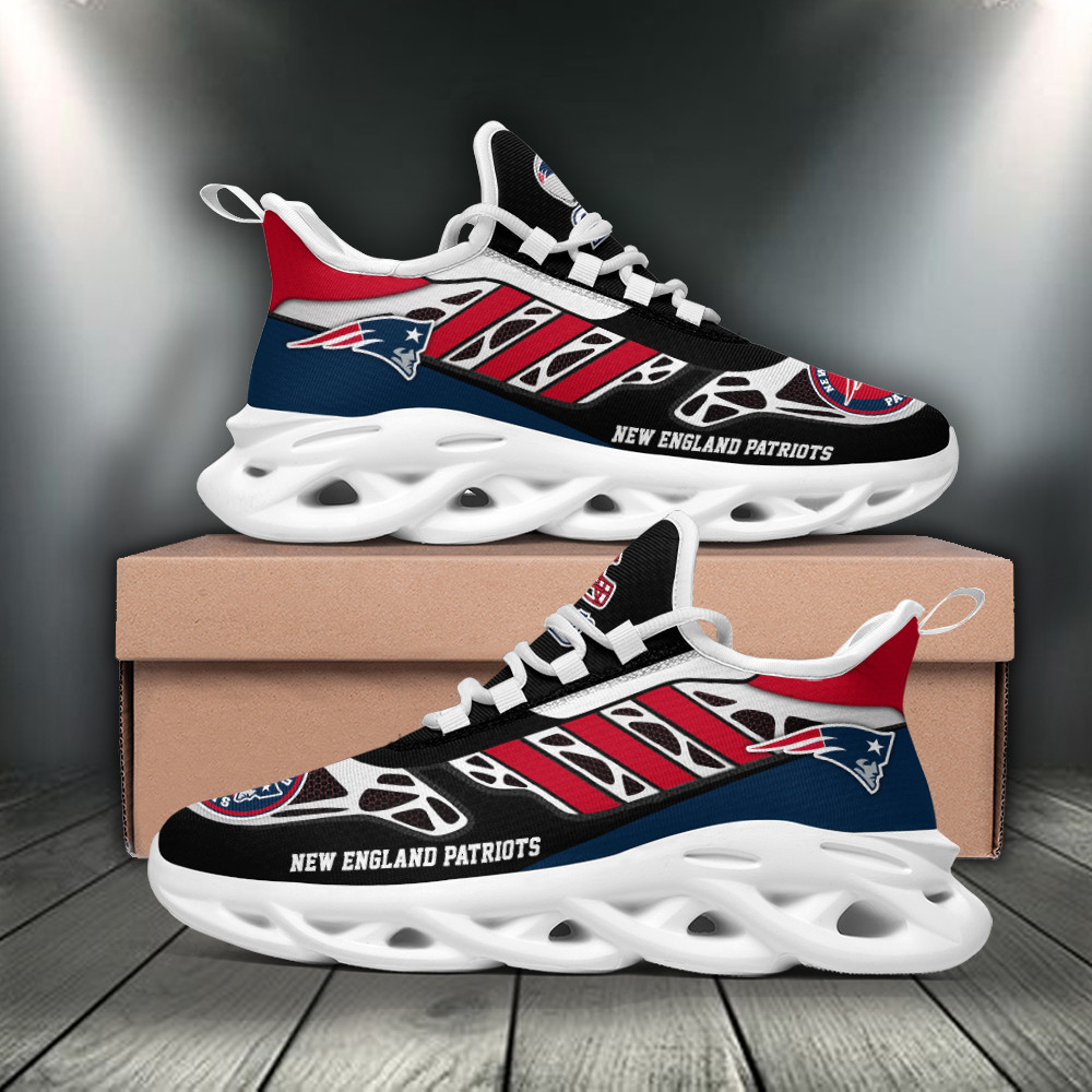 New England Patriots NFL Max Soul Shoes Sneakers For Men And Women neasalamis.com