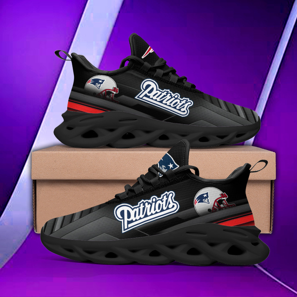 New England Patriots NFL Max Soul Shoes Sneakers For Men And Women neasalamis.com