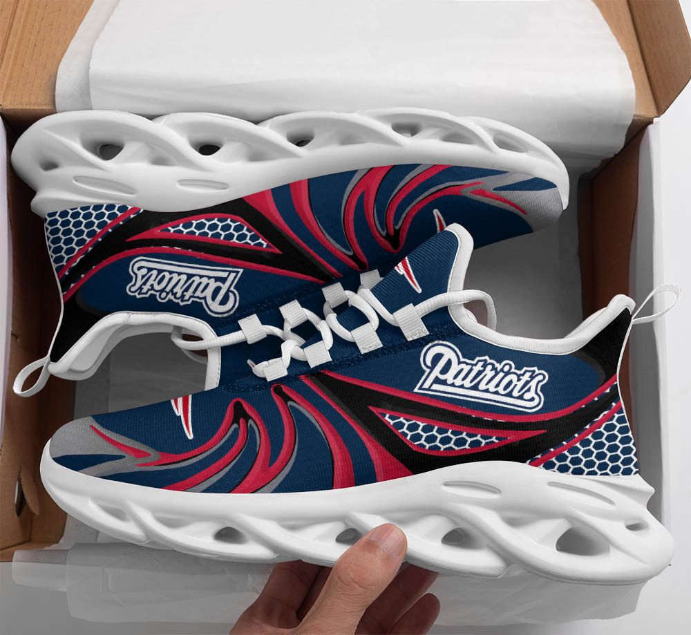 New England Patriots NFL Max Soul Shoes Sneakers For Men And Women neasalamis.com