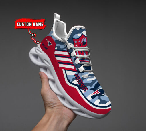 New England Patriots NFL Max Soul Shoes Sneakers For Men And Women neasalamis.com