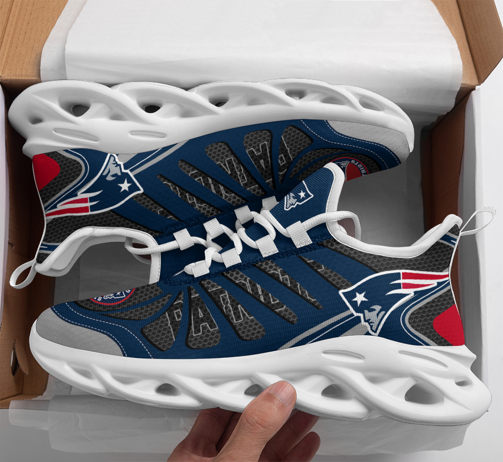 New England Patriots NFL Max Soul Shoes Sneakers For Men And Women neasalamis.com
