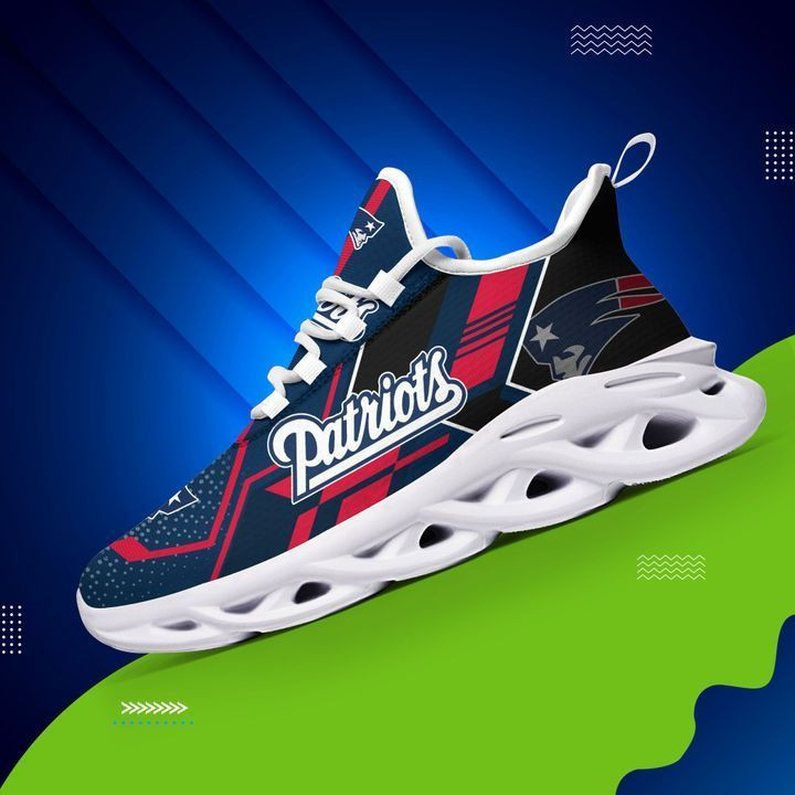 New England Patriots NFL Max Soul Shoes Sneakers For Men And Women neasalamis.com